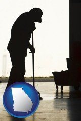 georgia a janitor silhouette