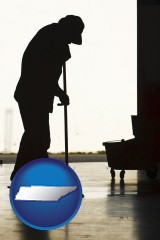 tennessee a janitor silhouette