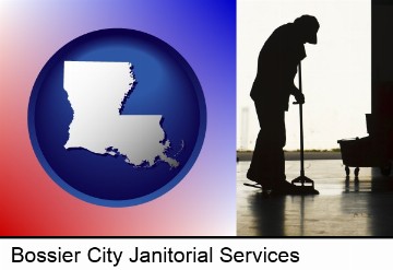 a janitor silhouette in Bossier City, LA